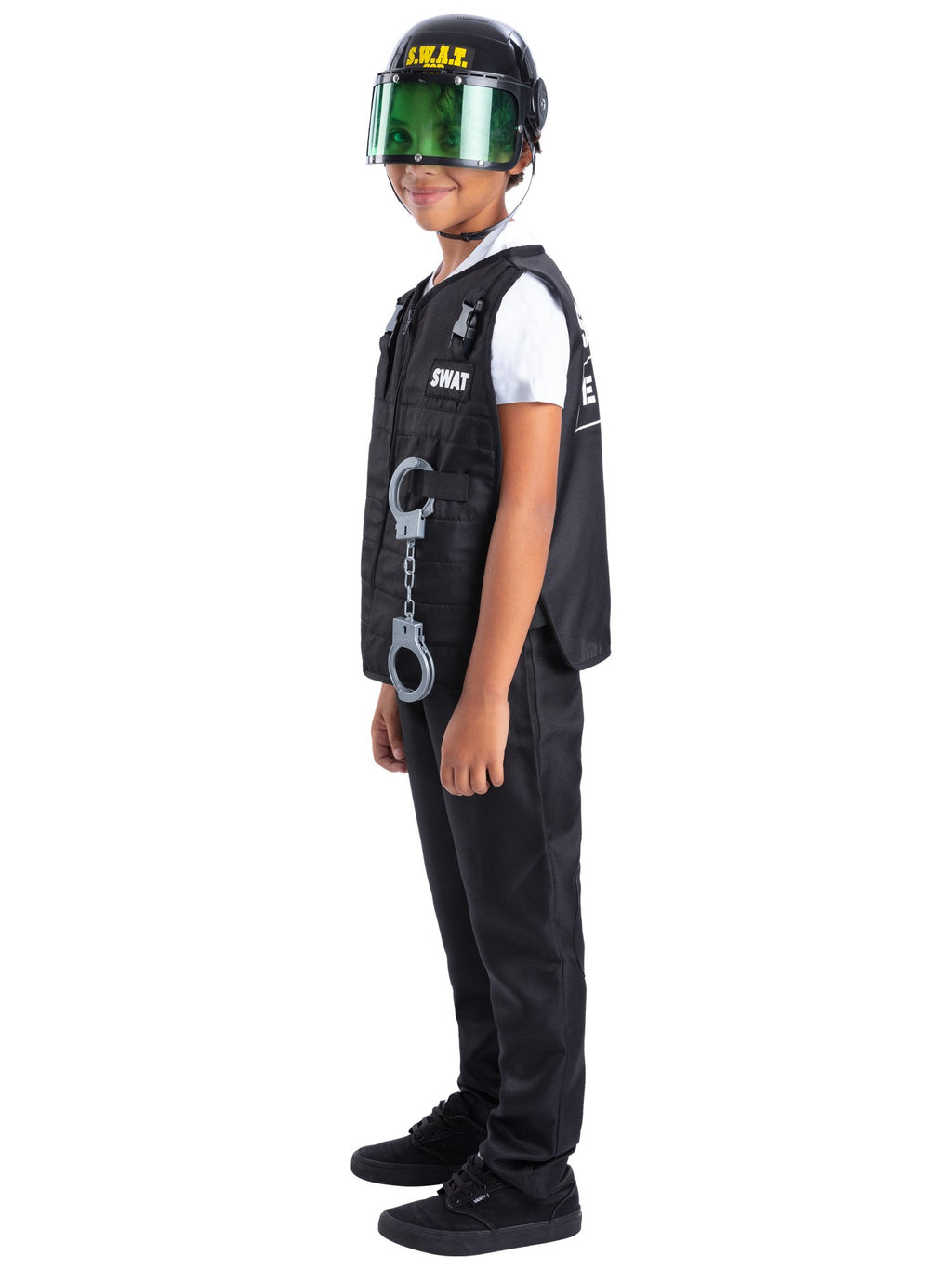 Swat Costume, with Vest, Hat & 4 Piece Toy 3