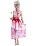 Zombie Pink Princess Costume 1