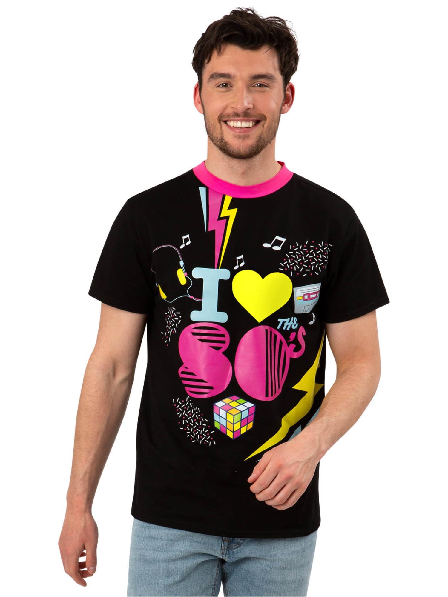 I Love the 80s Printed T-Shirt, Unisex 1