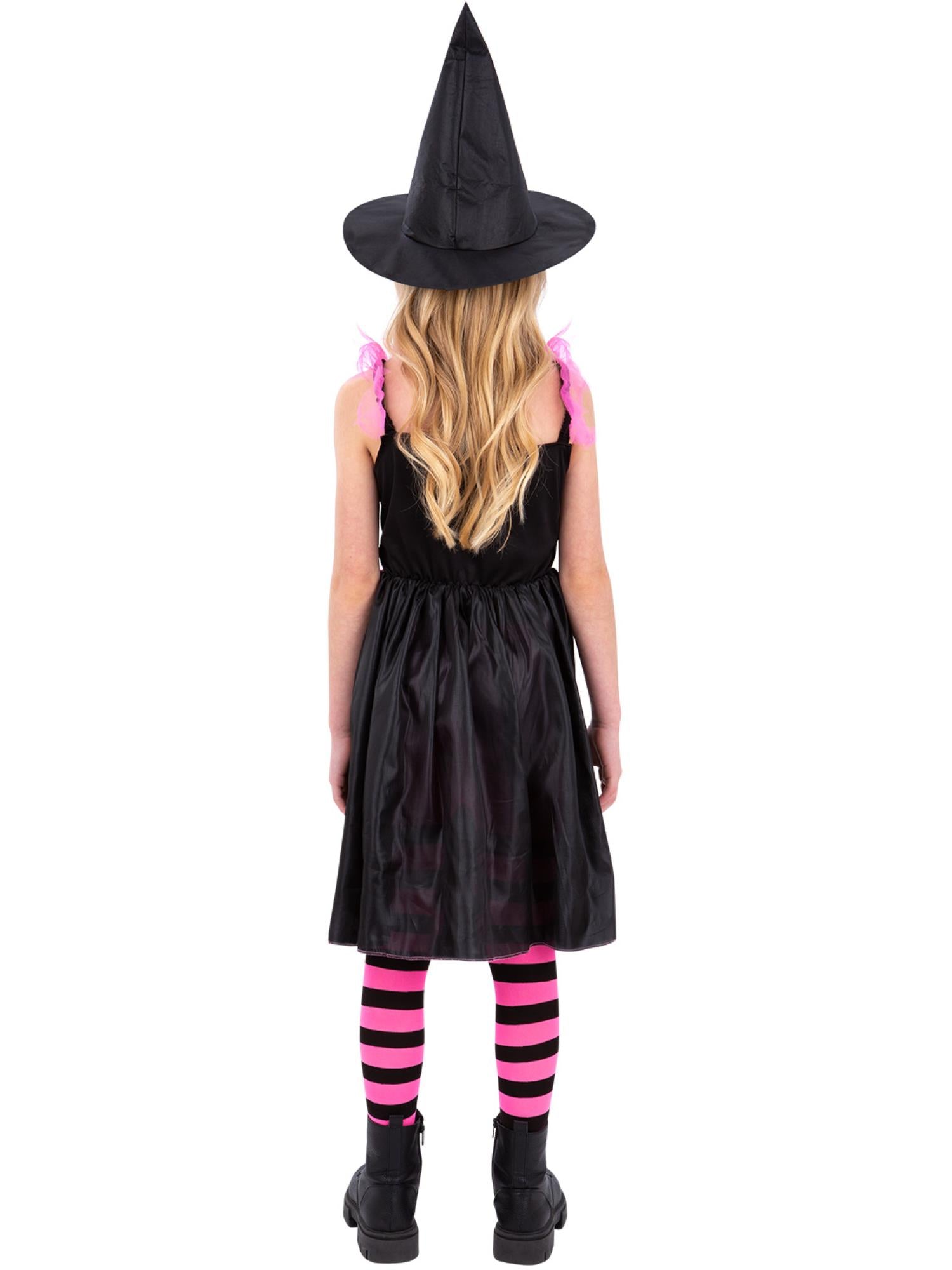 Rainbow Web Witch Costume 2