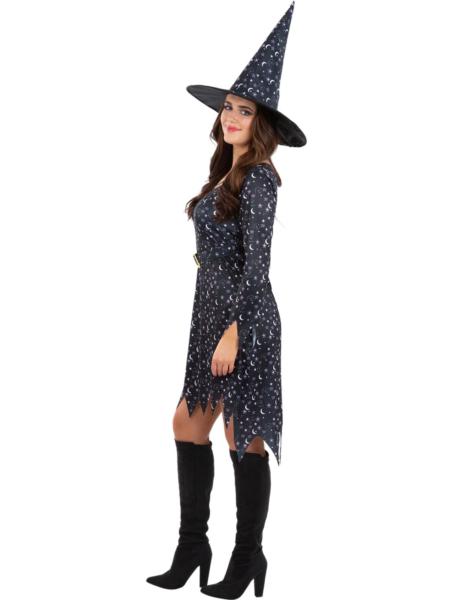 Moon & Stars Witch Costume 3