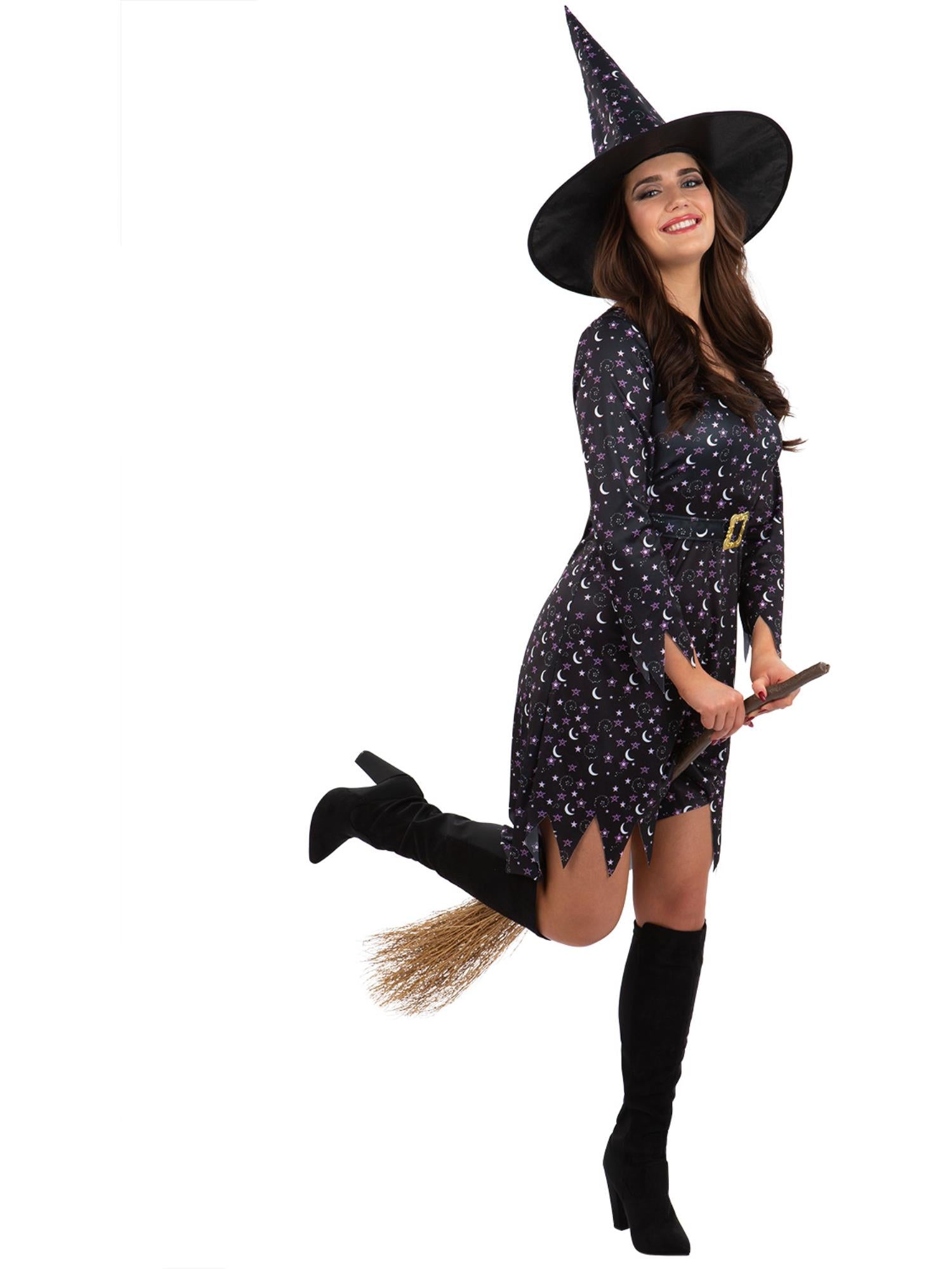 Moon & Stars Witch Costume 1