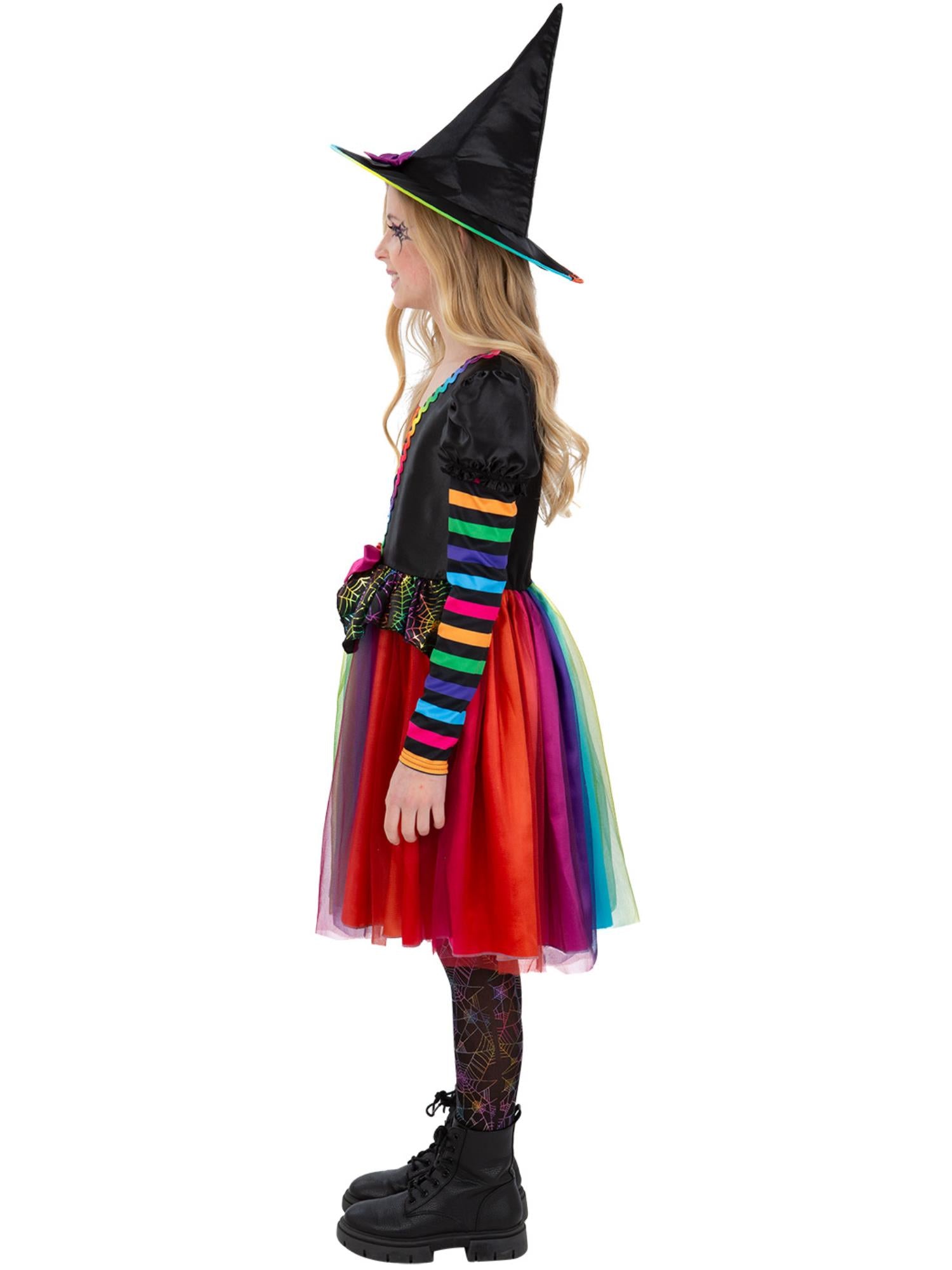 Rainbow Witch Costume 3