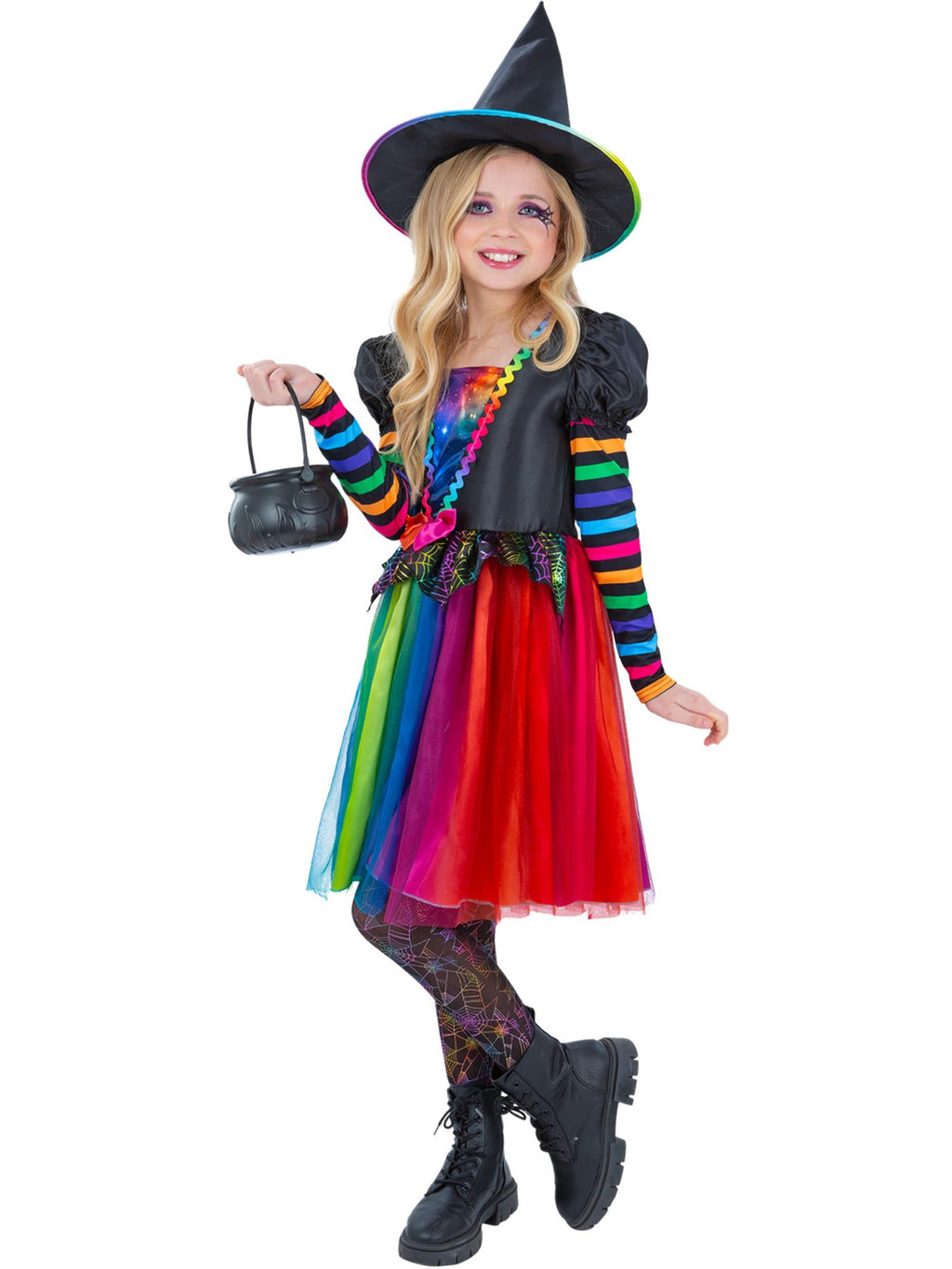 Rainbow Witch Costume 1