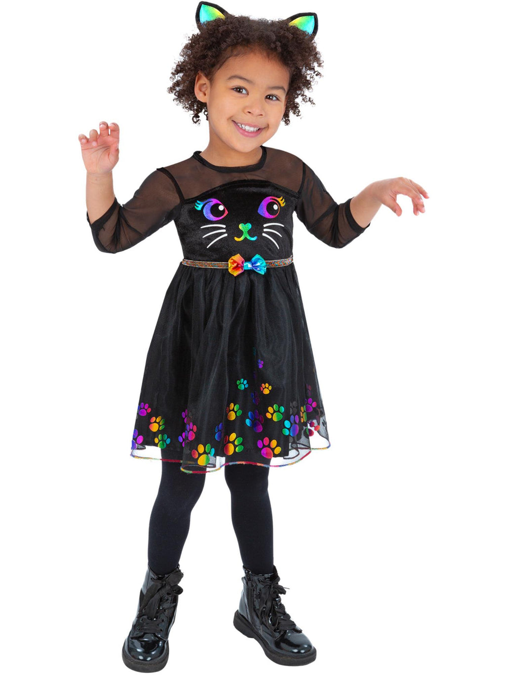 Rainbow Cat Costume, Toddler 1