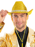 Gold Bling Rhinestone Cowboy Hat 1