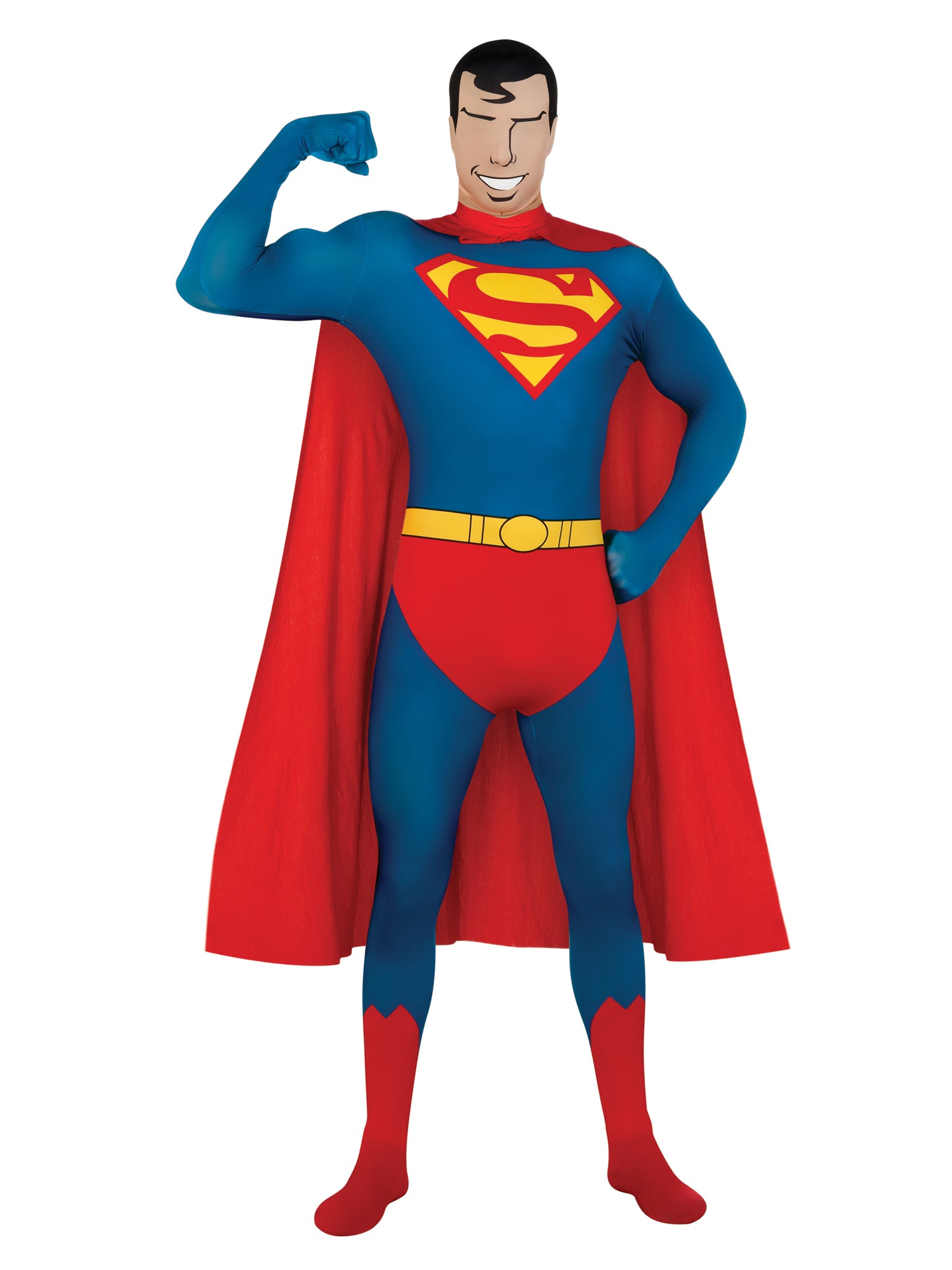Superman 2Nd Skin Suit - Mens 1