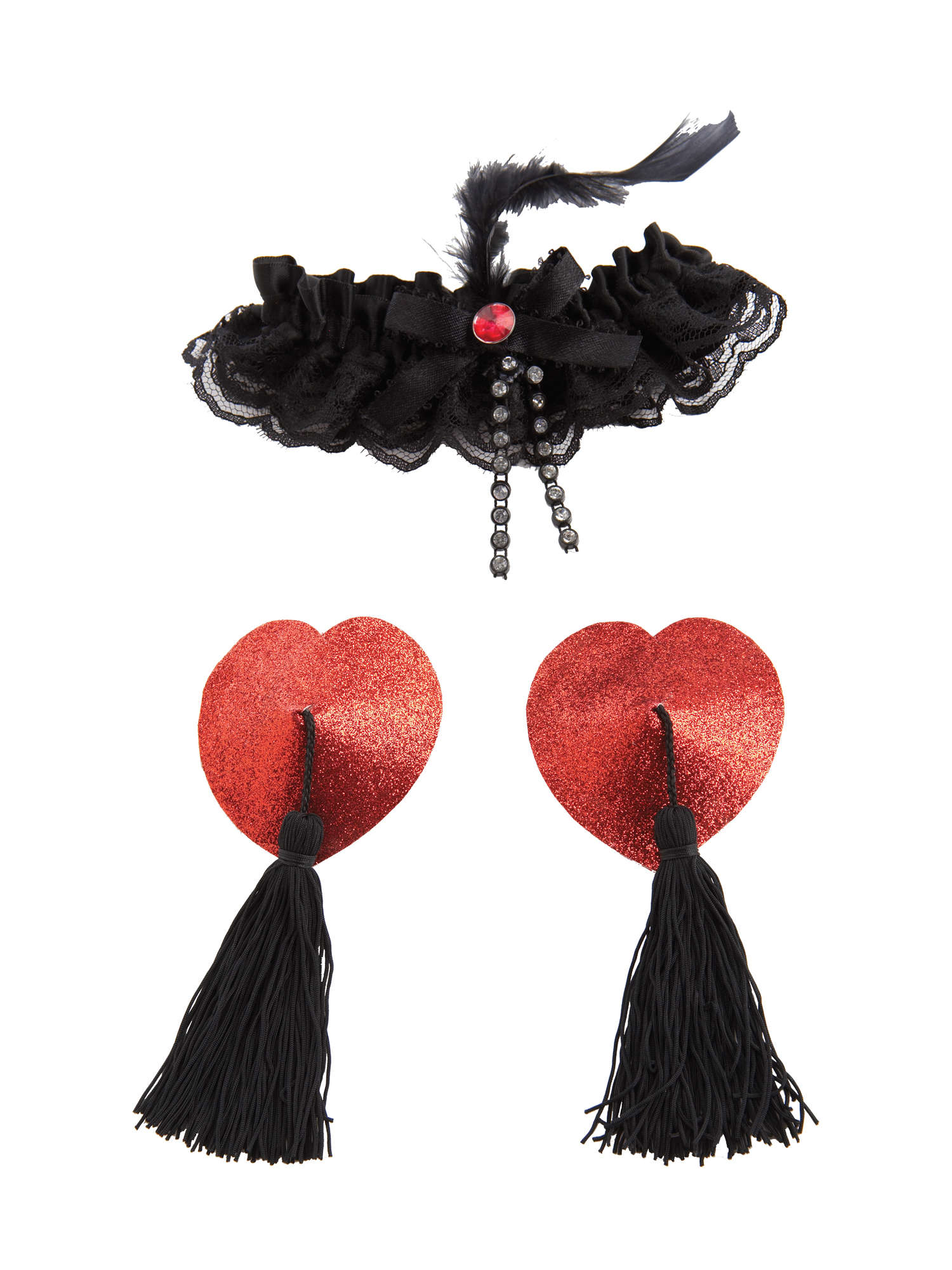 GARTERS &amp; NIPPLE TASSELS 1