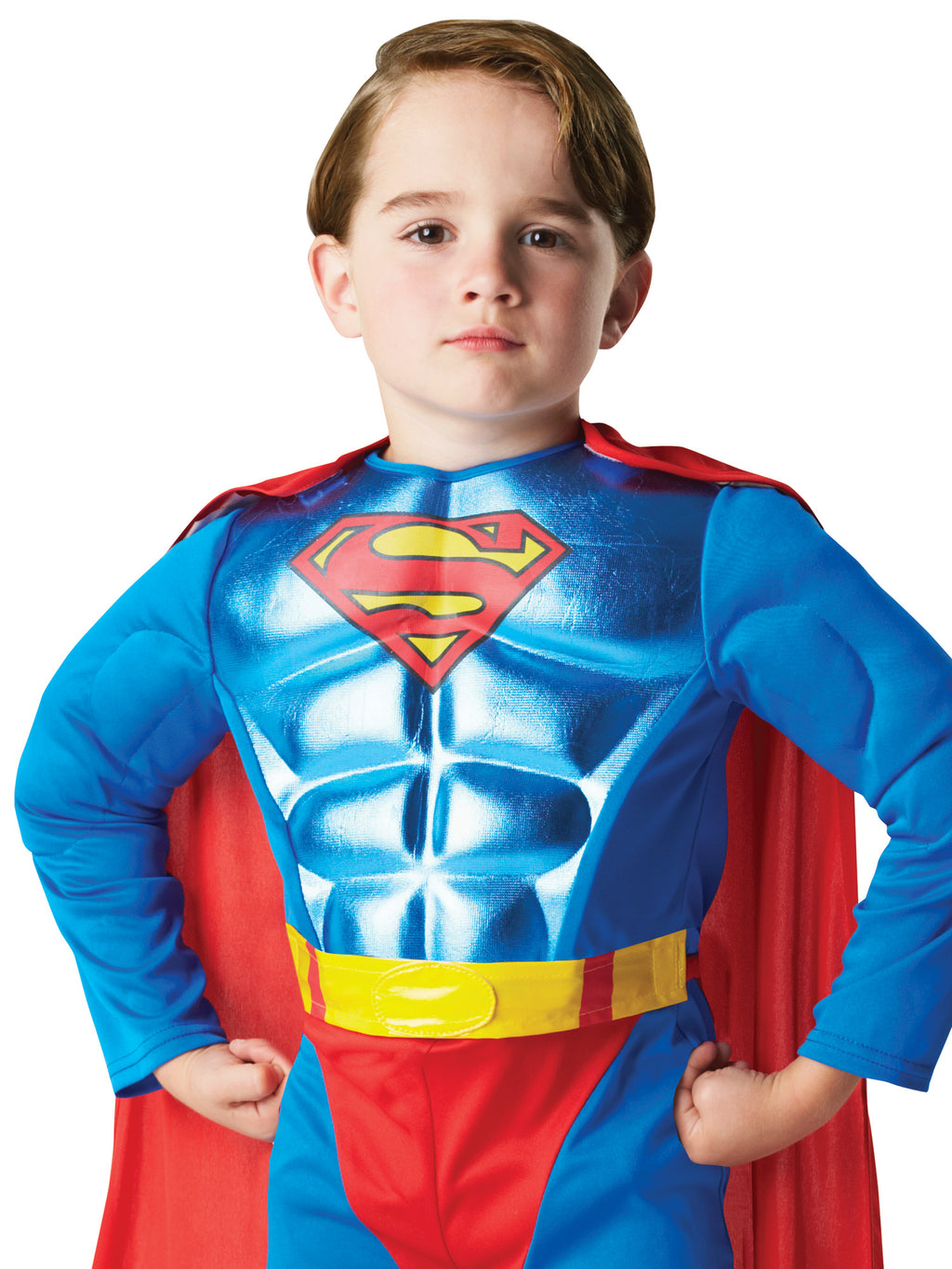 Metallic Chest Dc Superman - Childrens 2