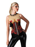 Burlesque Corset Shaped Top 1