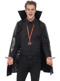 PVC Vampire Cape, Black 1