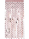 Penis Foil Curtain Backdrop, Rose Gold 1