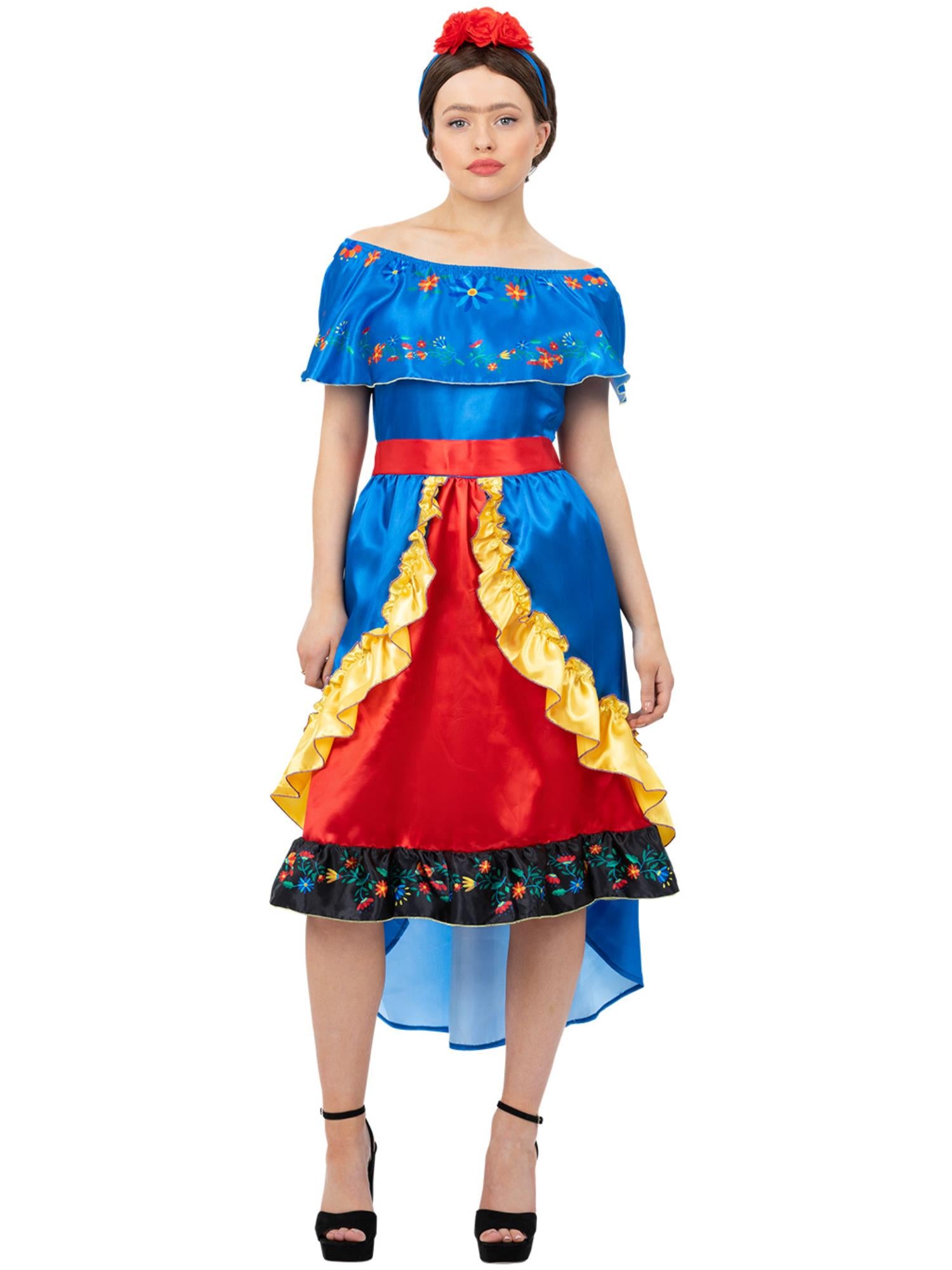Deluxe Artist Frida Costume, Ladies 1