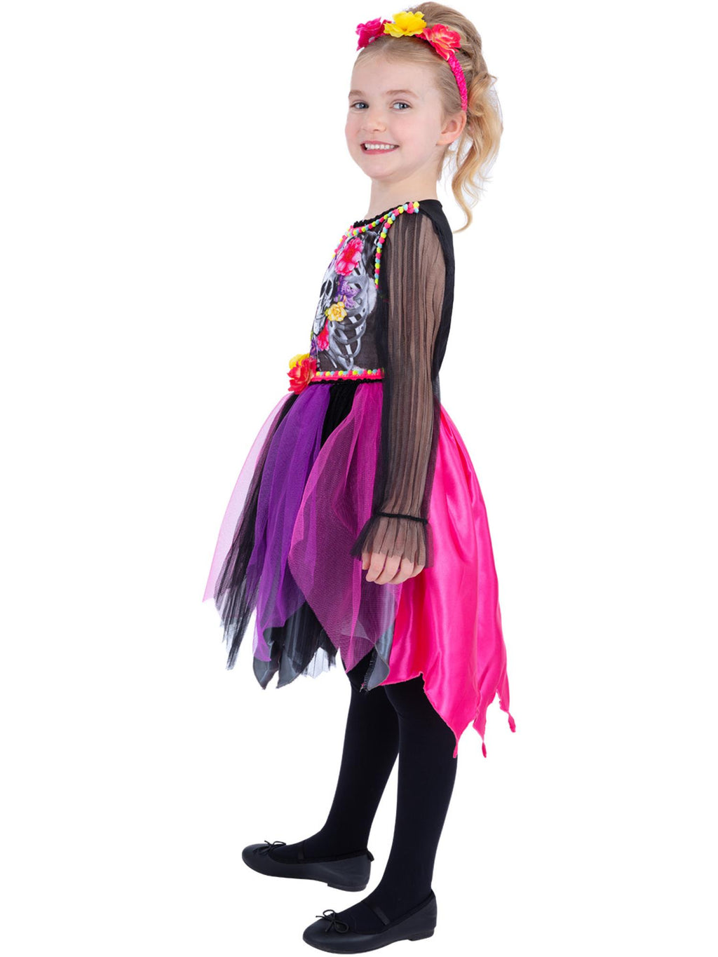 Day of the Dead Pom-Pom Costume 3
