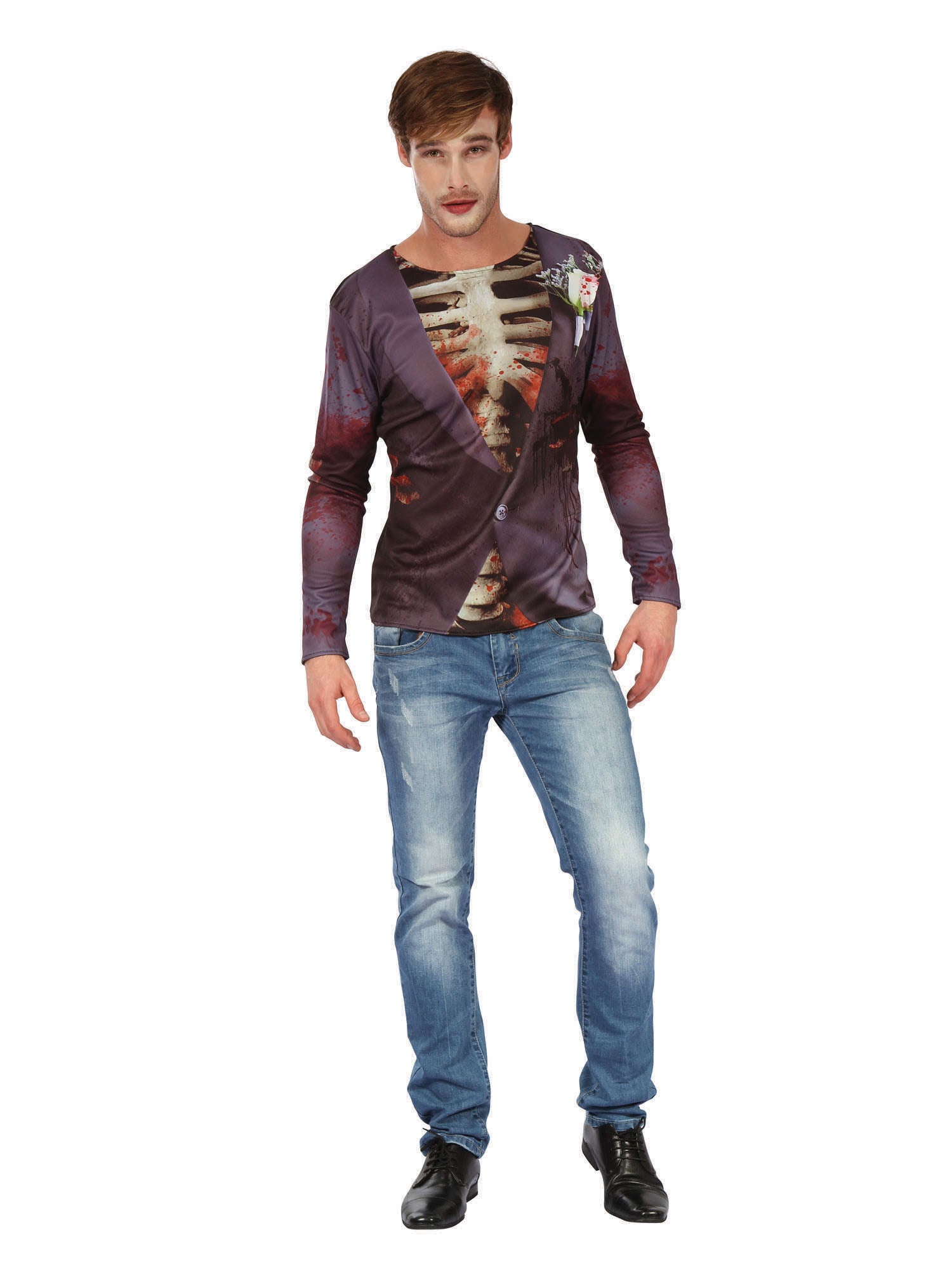 Zombie Bridegroom 3D Print Shirt 1