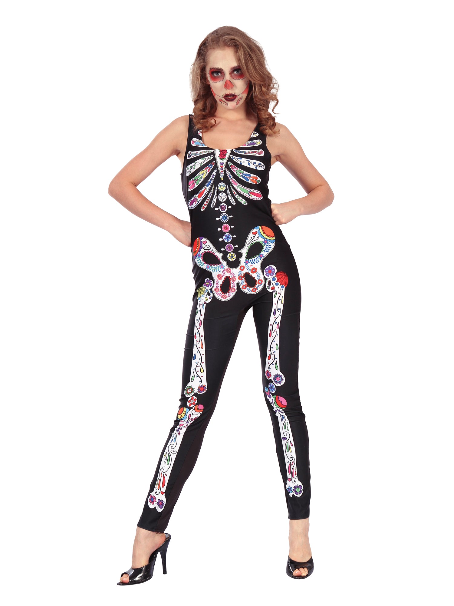Day of the Dead Jumpsuit 1