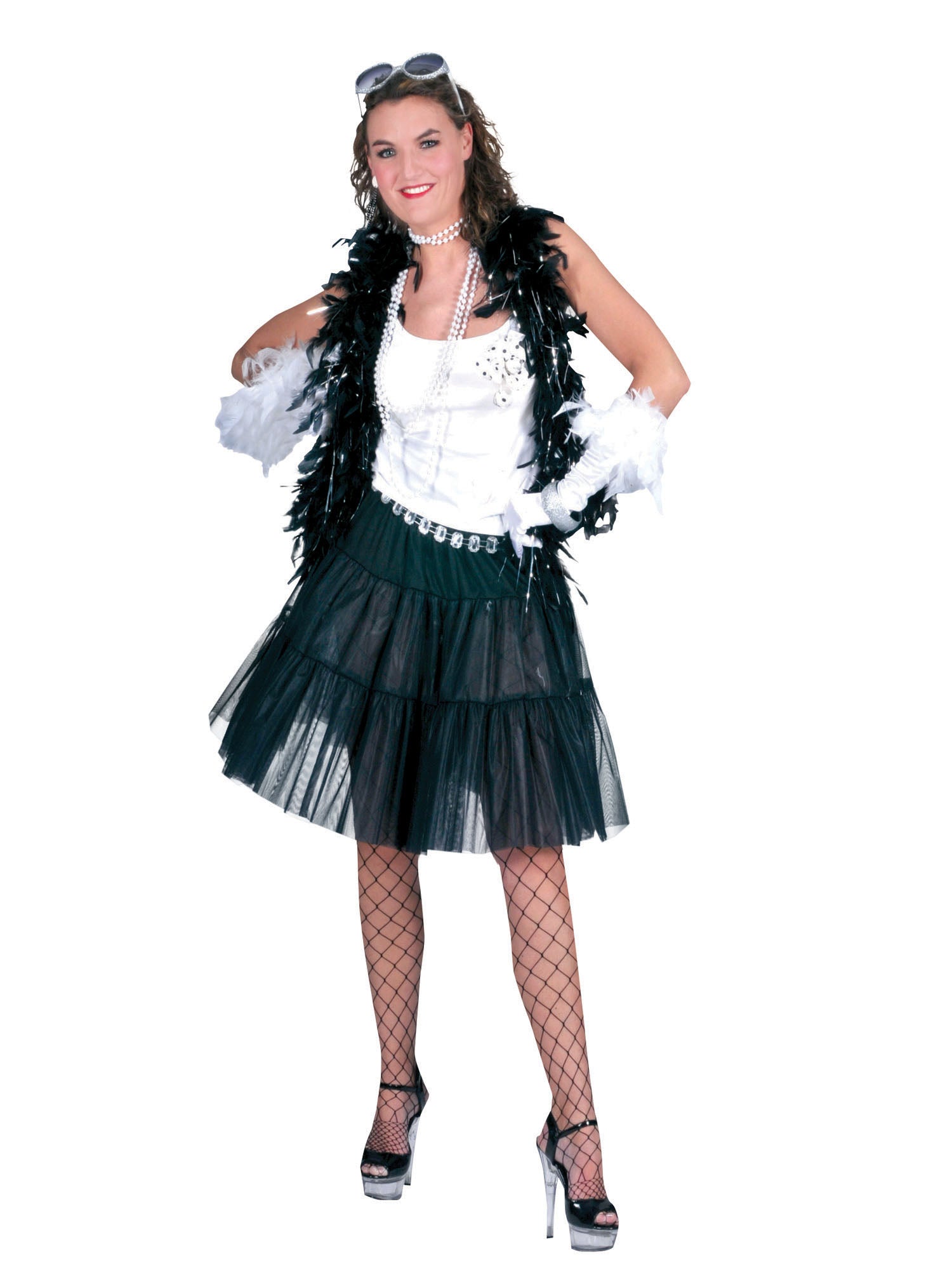Long Petticoat (Black) 1