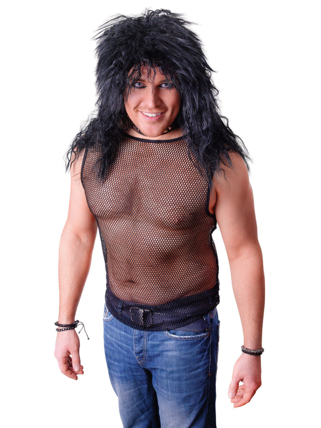 String Vest (Black) 1