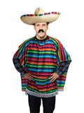 Mexican Poncho Adult (Budget) 1