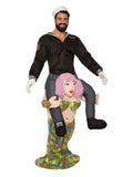Piggy Back Mermaid Costume 1