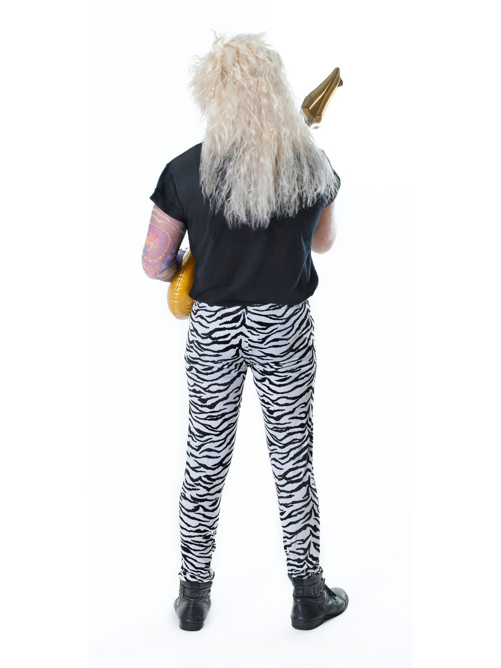 Zebra Print Trousers 3