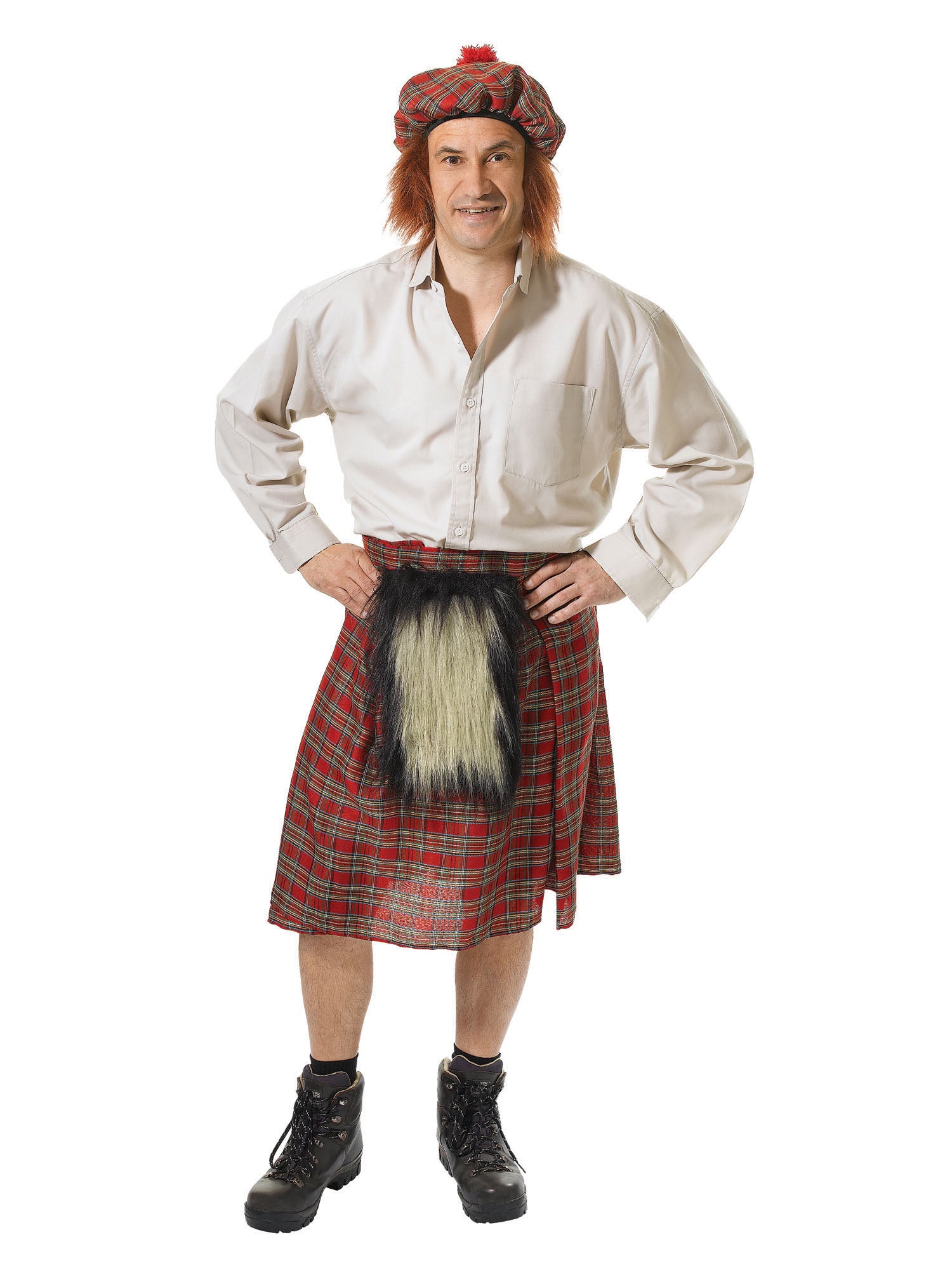 Scots Kilt & Hat 1