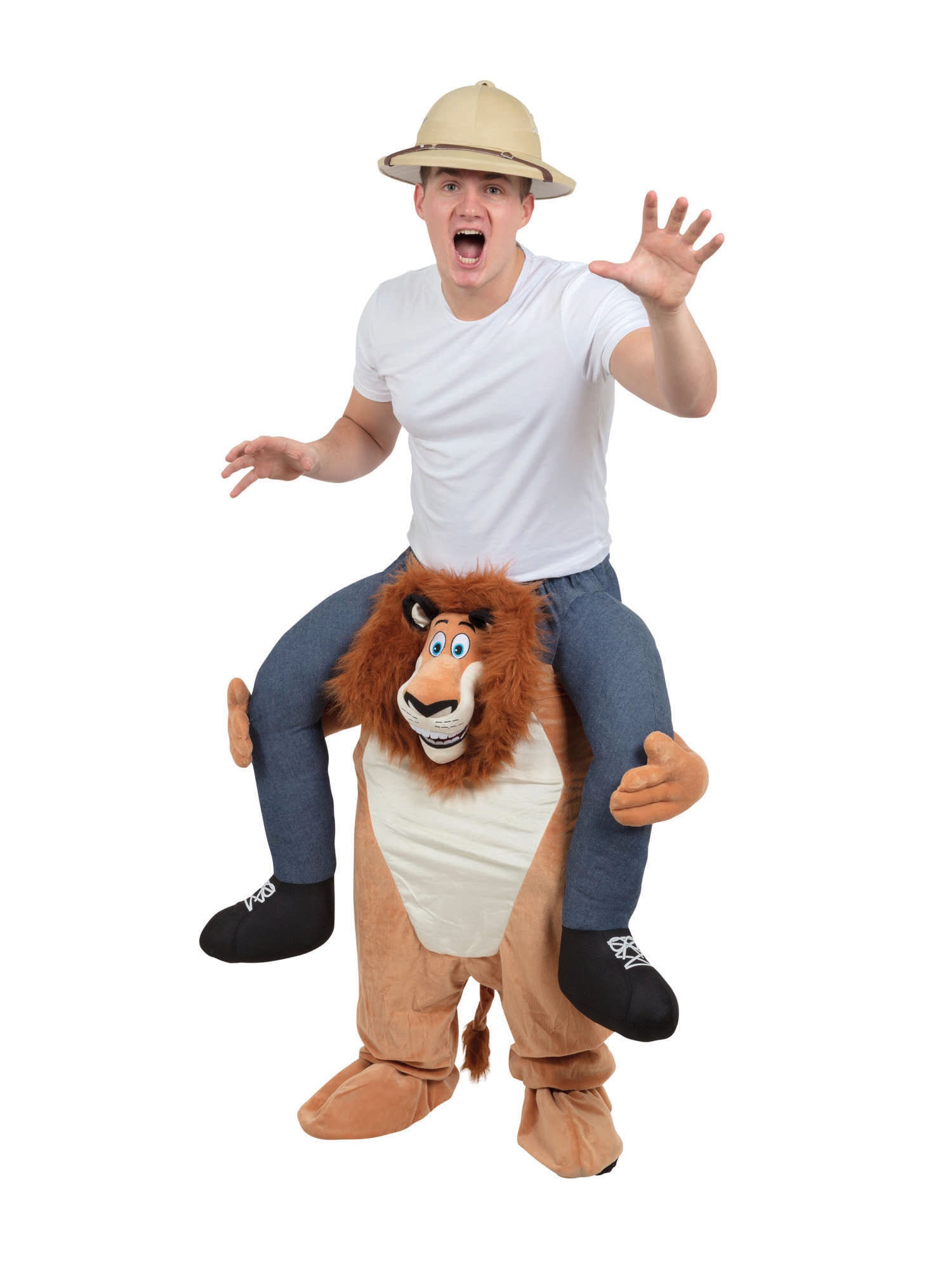 Lion Piggy Back Costume 1