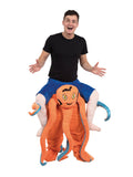 Octopus Piggy Back Costume 1