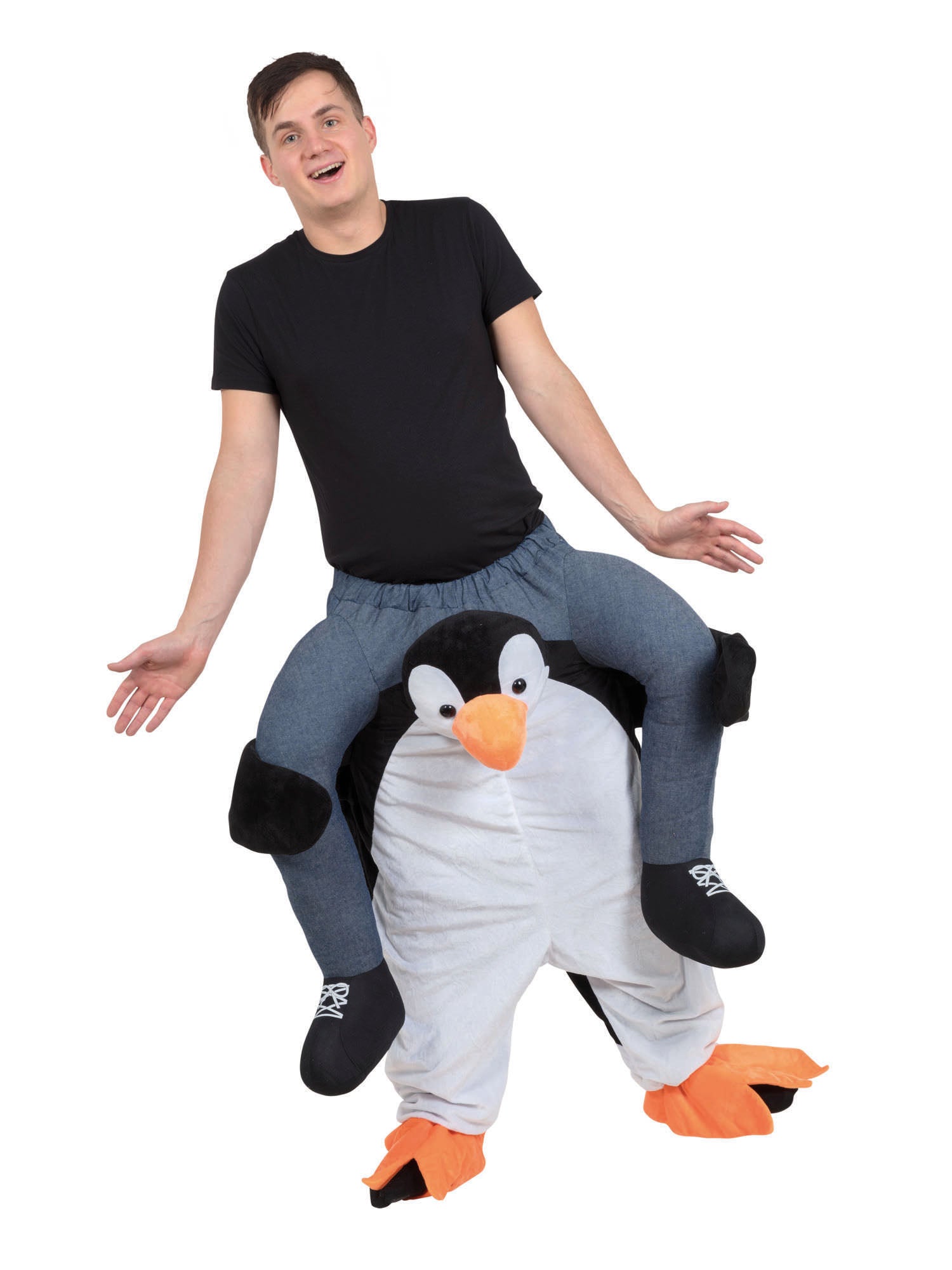 Penguin Piggy Back Costume 1