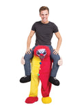 Scary Clown Piggy Back Costume 1