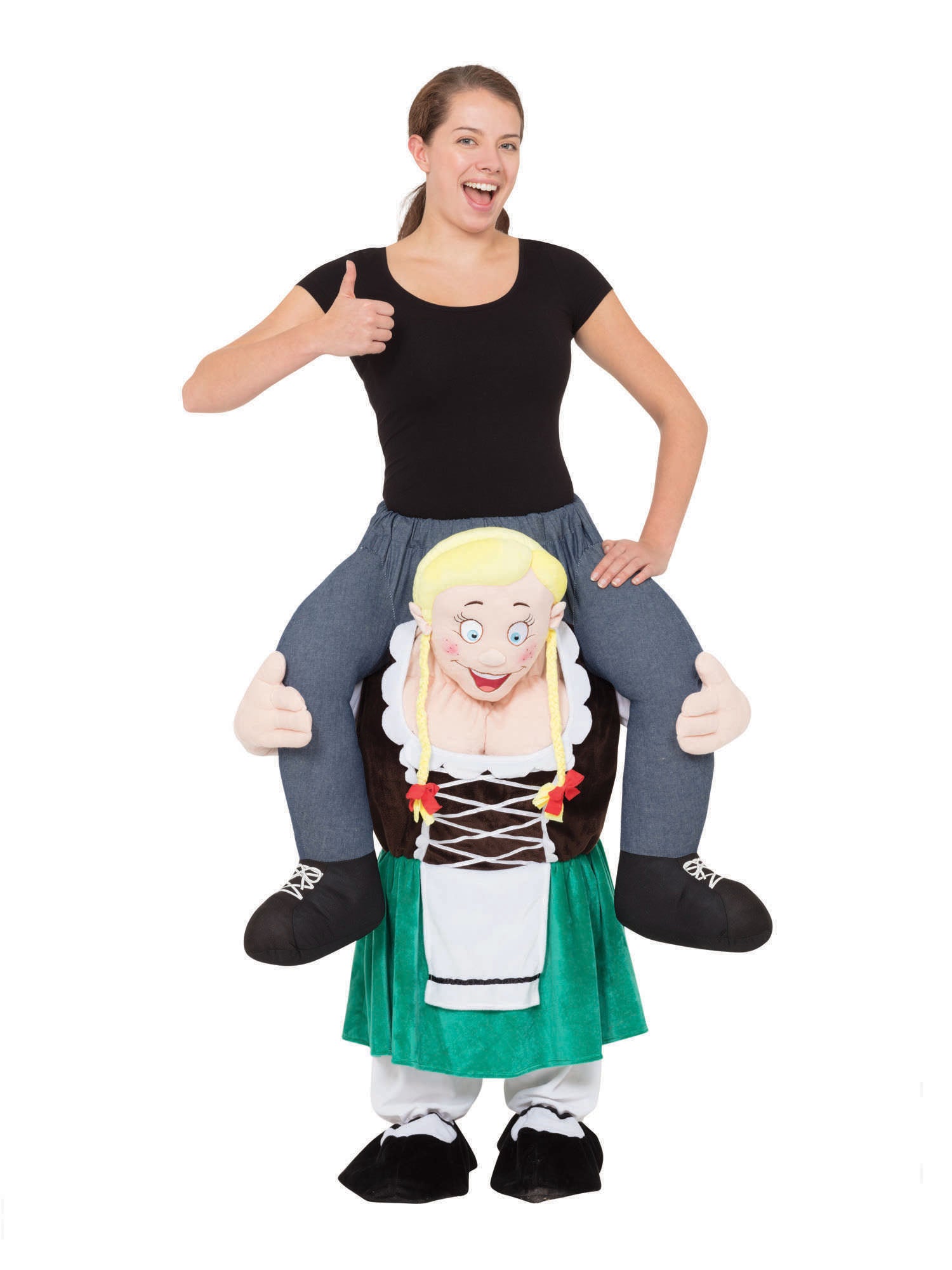 Bavarian Lady Piggy Back Costume *** 4