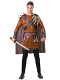 Medieval Warrior Man Brown 1