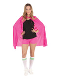 Neon Pink Cape 1