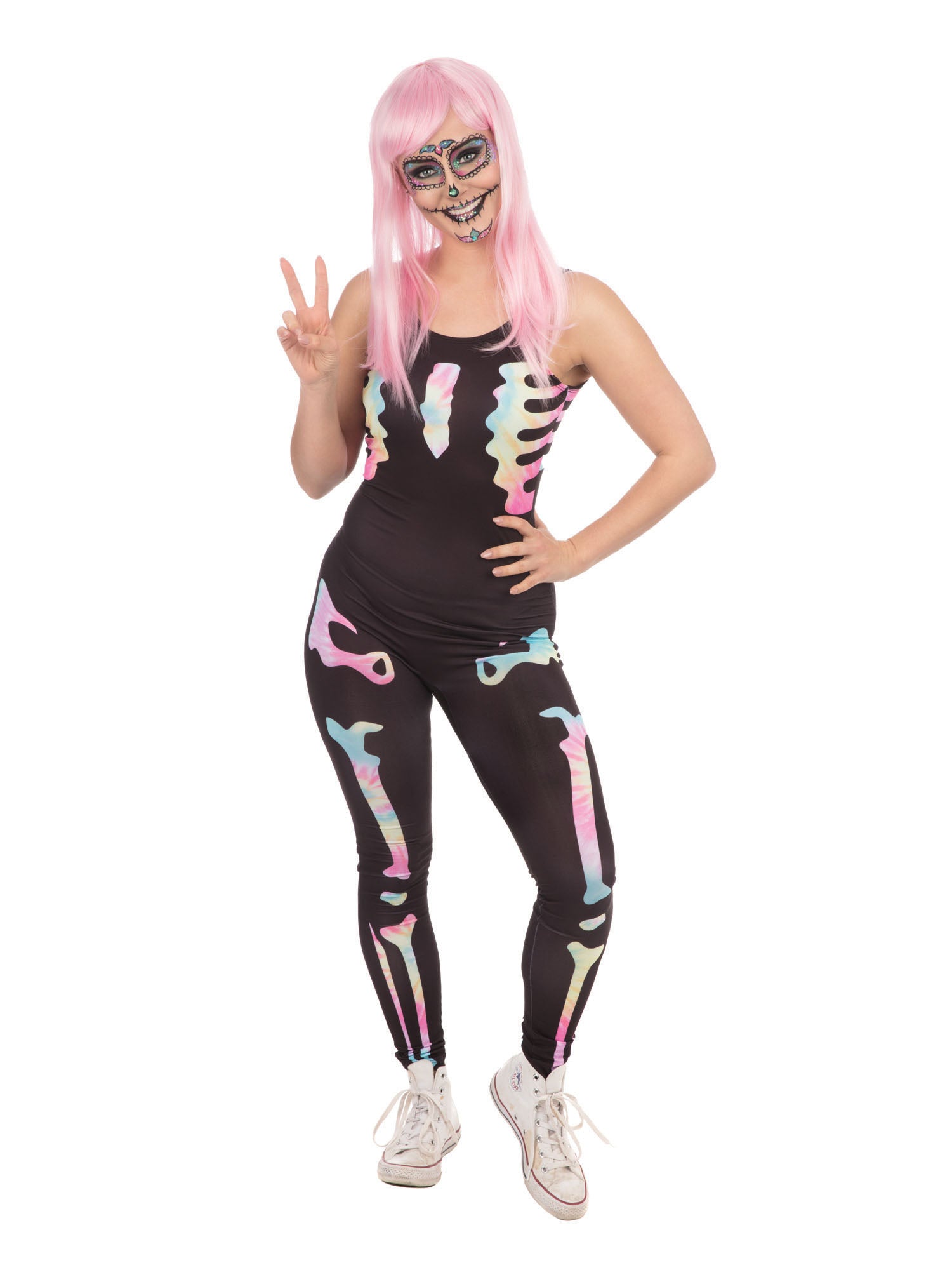 Skeleton Black Jumpsuit 1