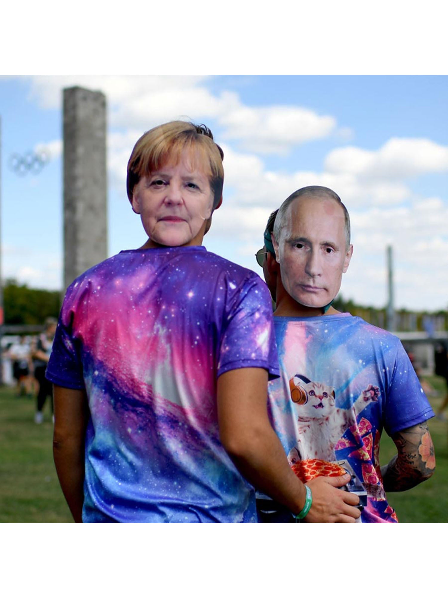 Angela Merkel Celebrity Face Mask 2