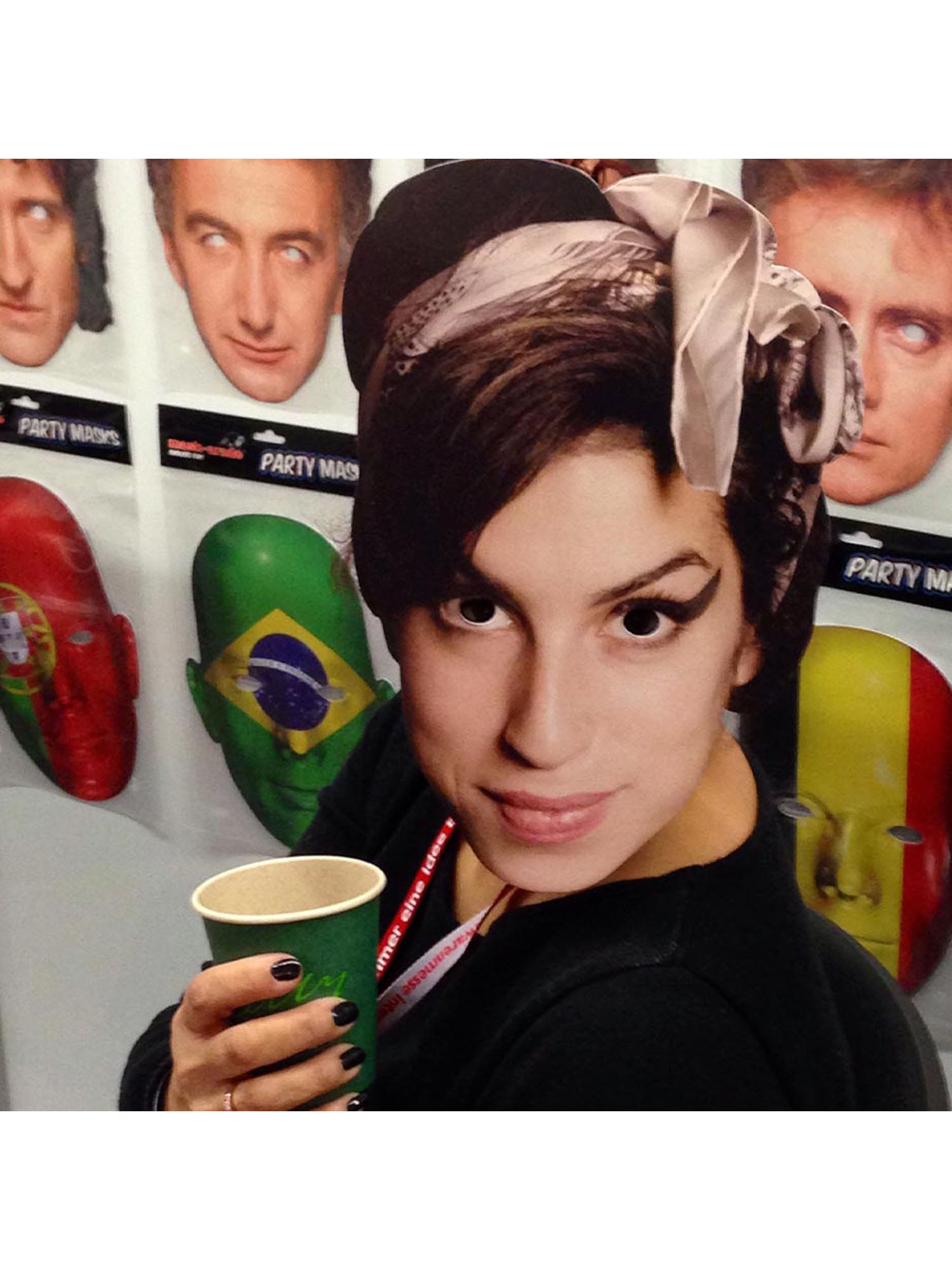 Amy Winehouse Mask 4