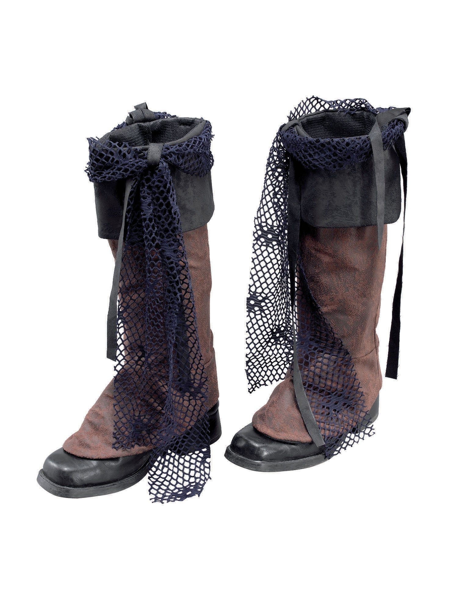 Pirate Boot Tops Brown Distress 1