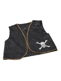 Pirate Waistcoat Black Distress 1