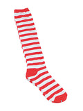 Clown Socks - Red/White Stripe 1