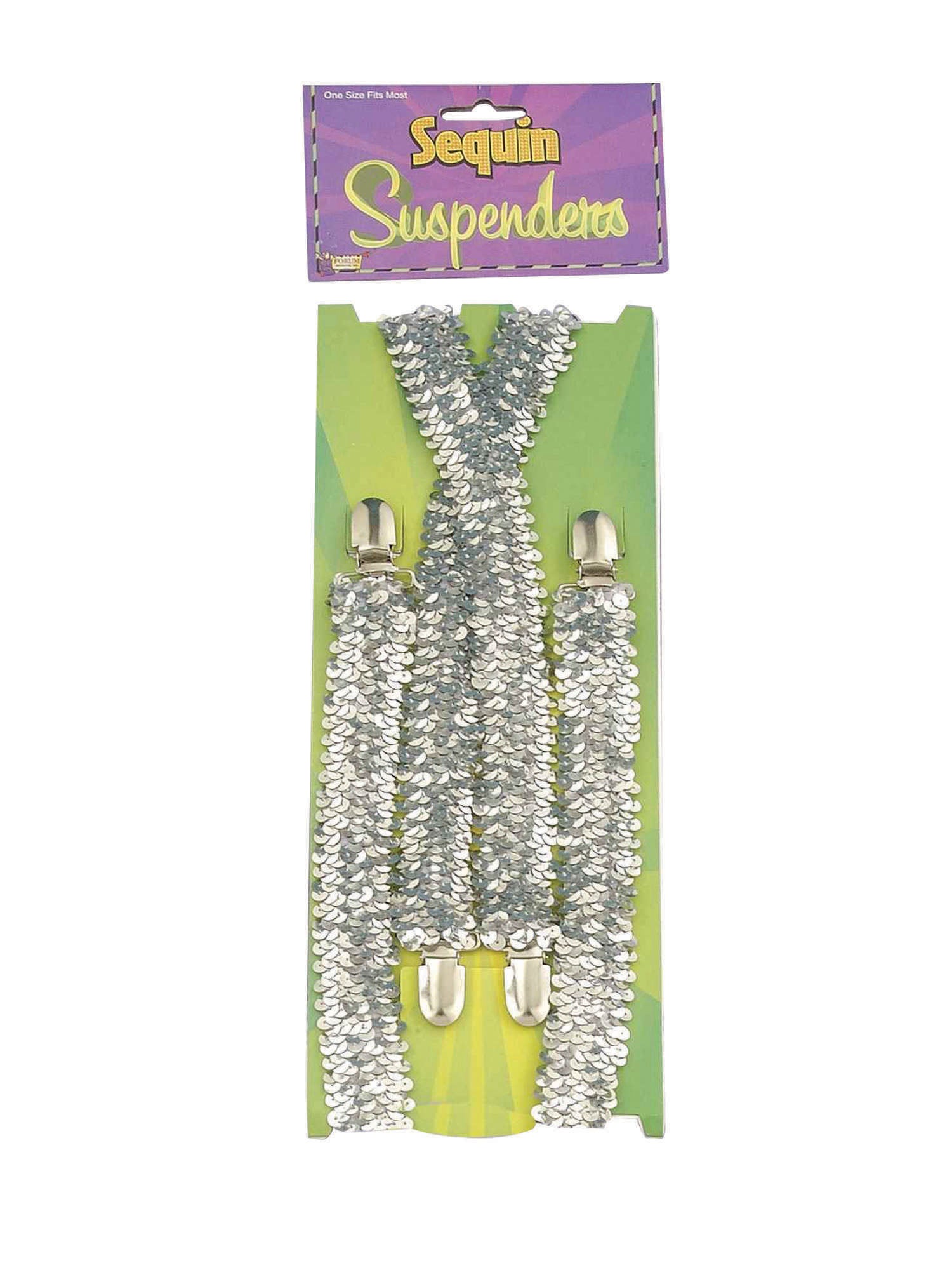 Sequin Braces Silver 1
