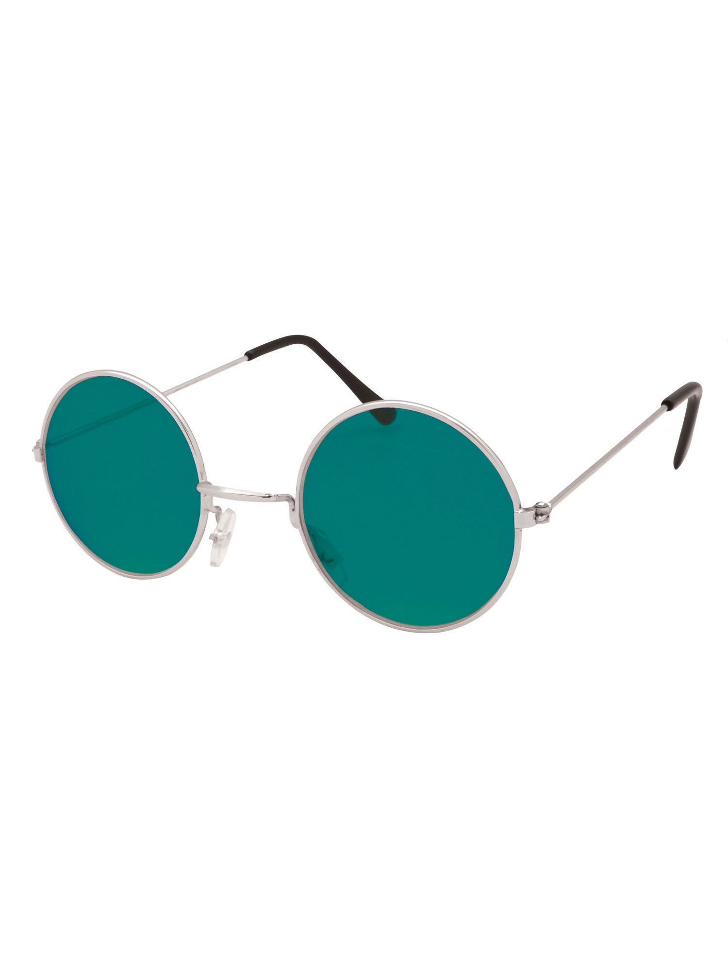 Lennon Glasses - Green Lens/Gold Frame 1