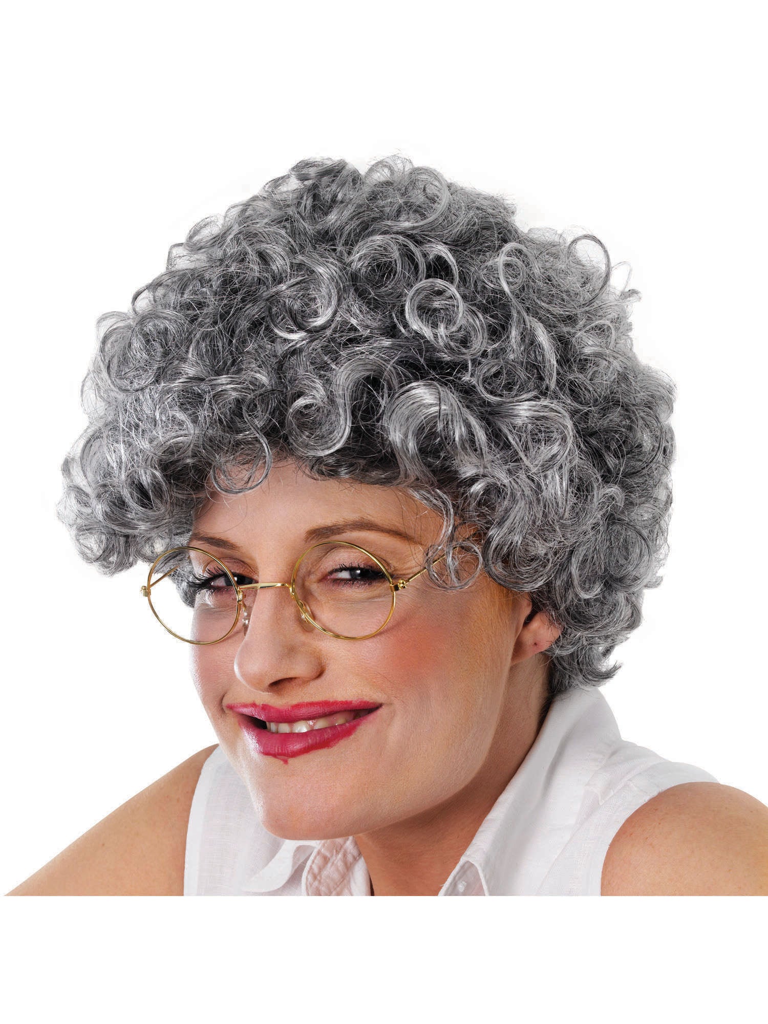 Granny Specs Round (No Lens/Gold Frame) 2
