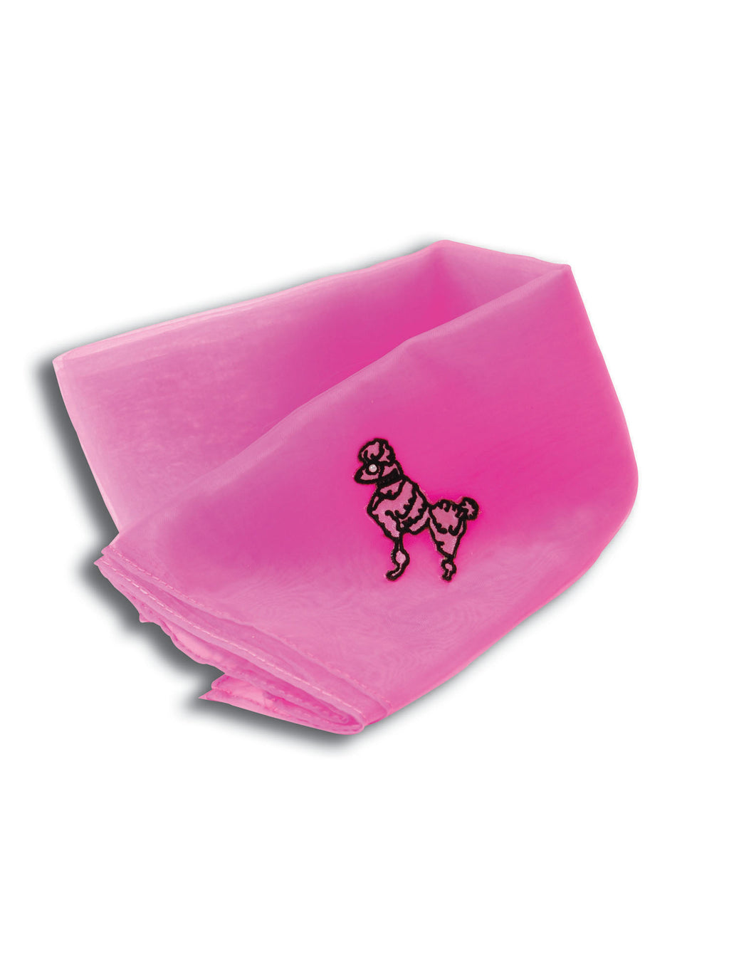 Poodle Scarf - 50's Pink 2