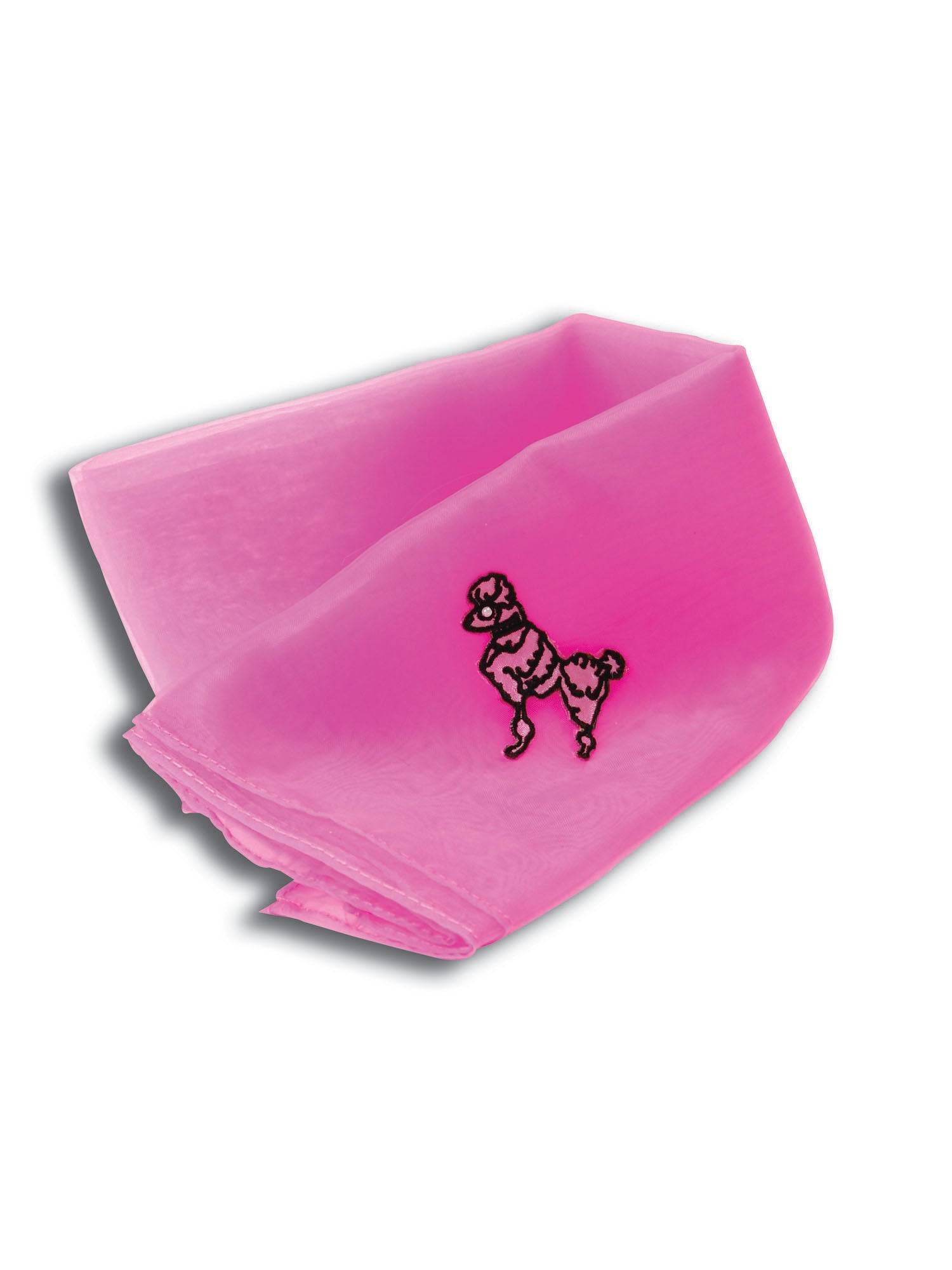 Poodle Scarf - 50's Pink 2