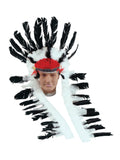Indian Headress. Black/White 1