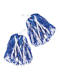Pair of Pom Pom Blue/White 1