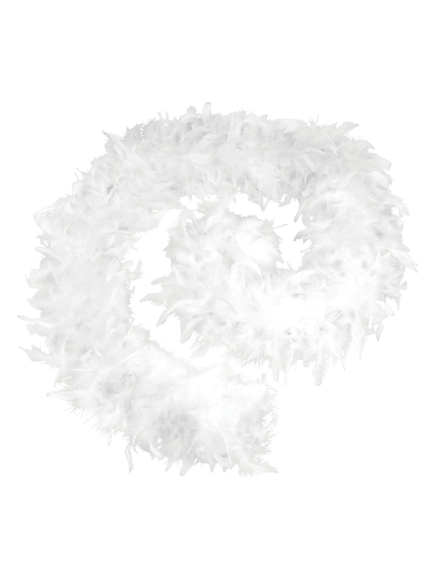 Feather Boa White 1