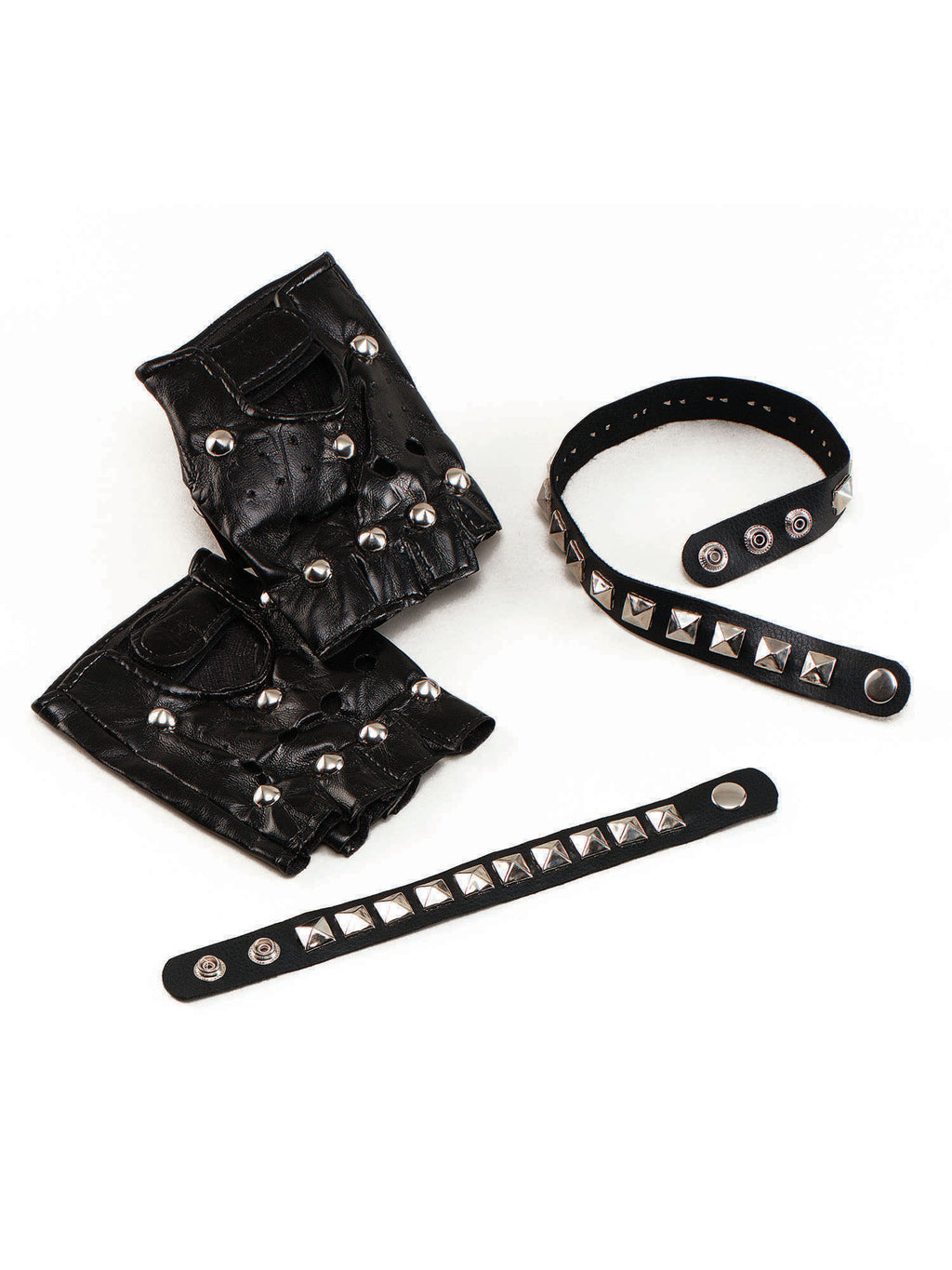 Studded Punk Gloves 2