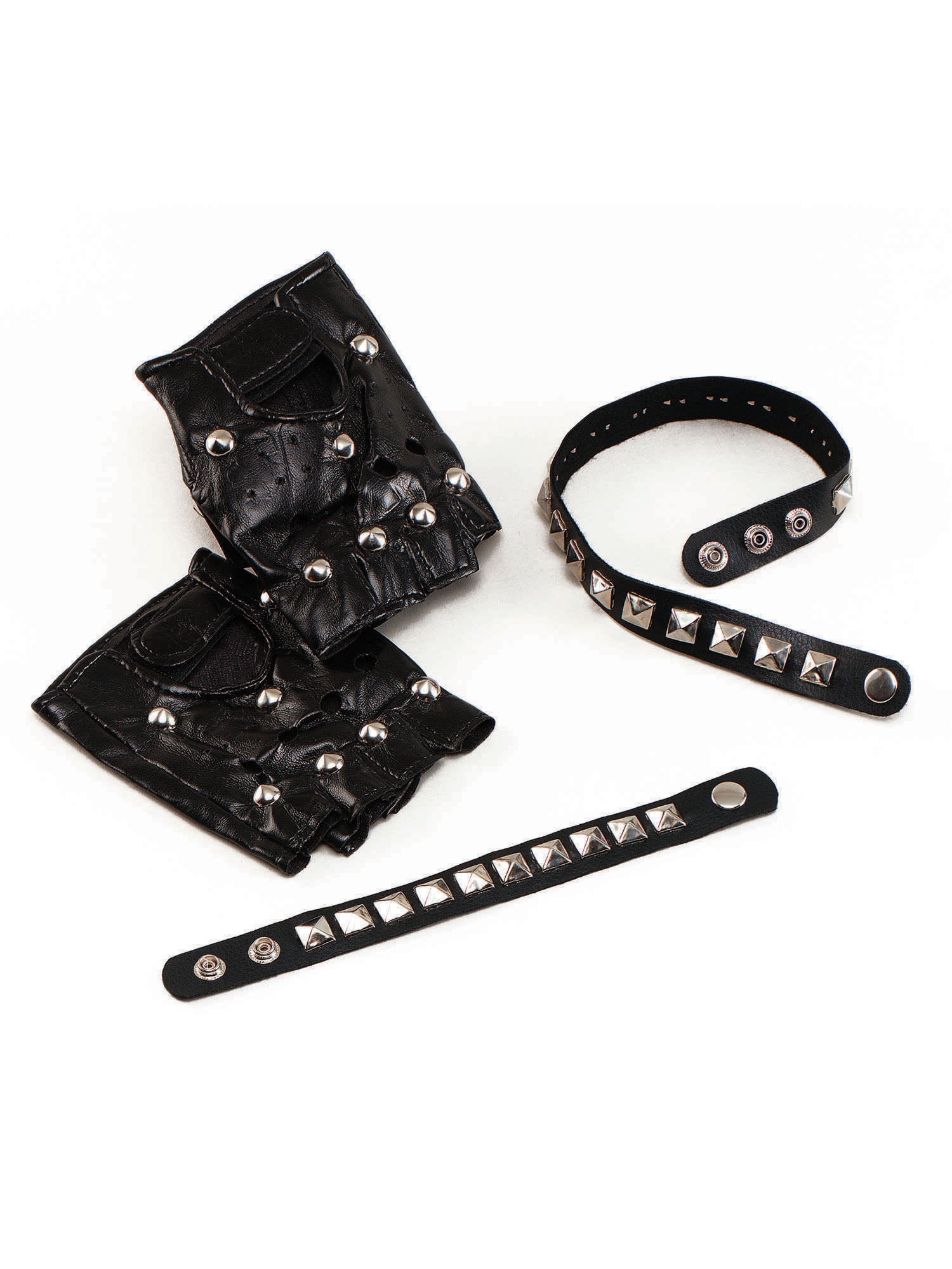 Studded Punk Gloves 2