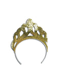 Tiara. Sequin Gold Large 1